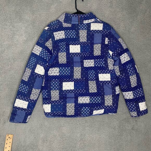 NWT Tommy Hilfiger womens patchwork primaloft  adaptive jacket puffer warm M - Picture 4 of 14